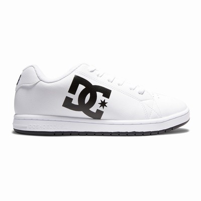 DC Gaveler Men's Black/White Sneakers Australia Online RVE-395